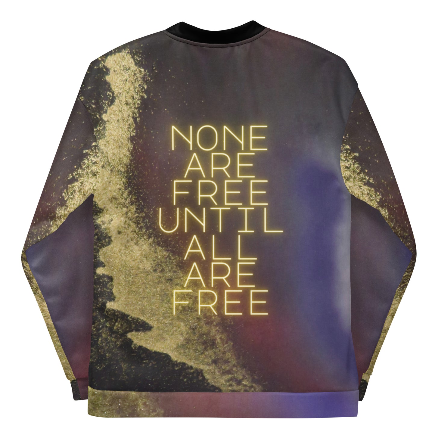 Shared Humanity Unisex Bomber Jacket