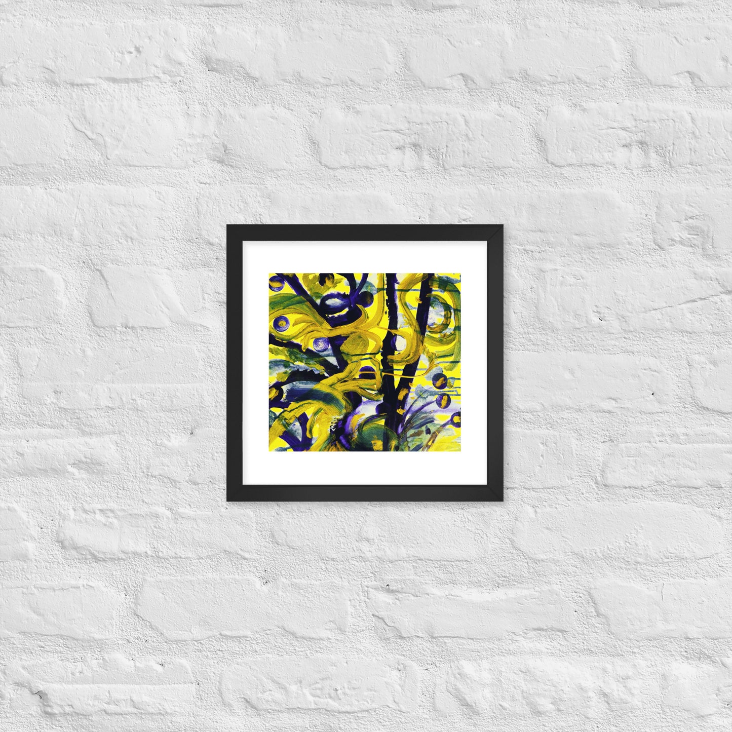 Sun and Water Framed Print