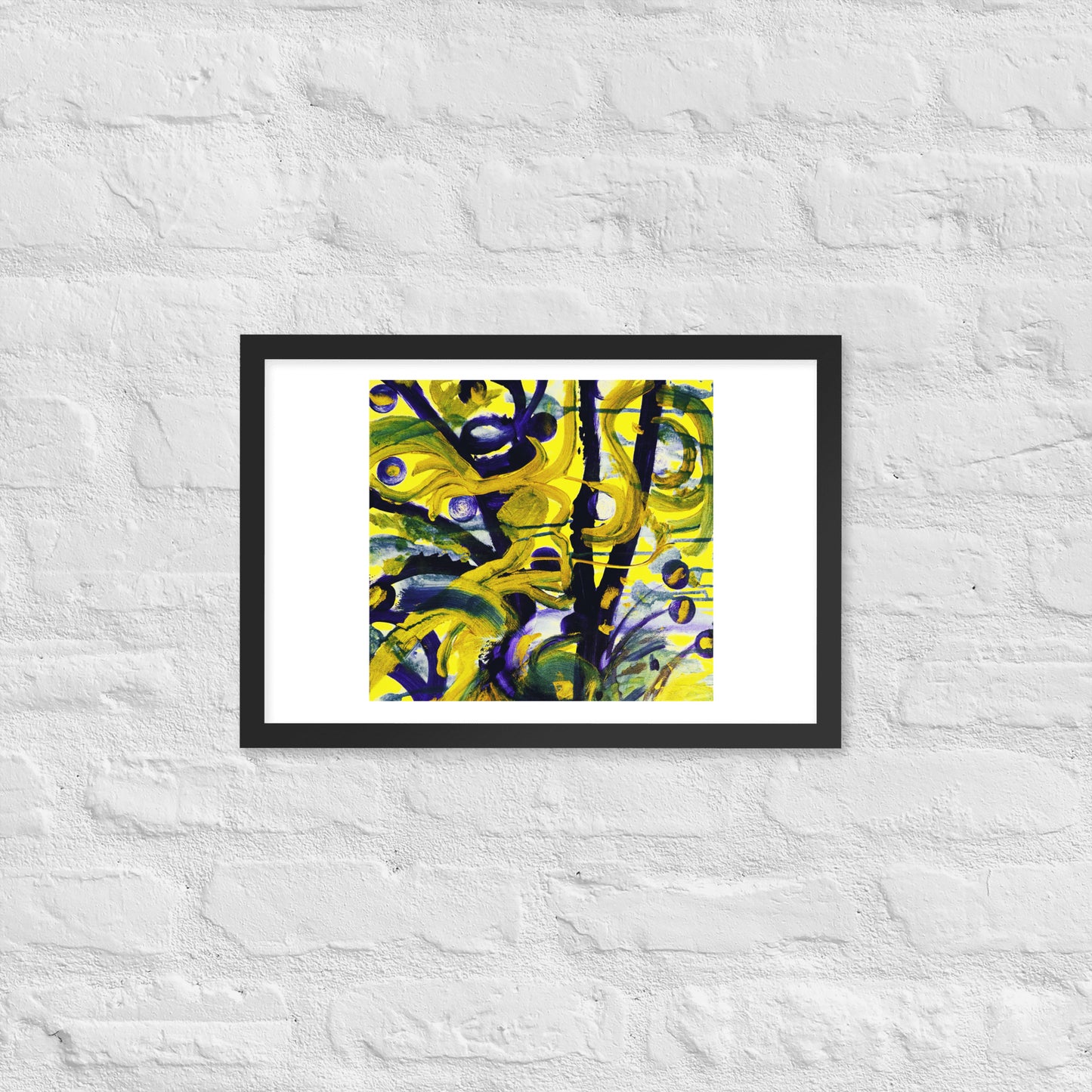 Sun and Water Framed Print