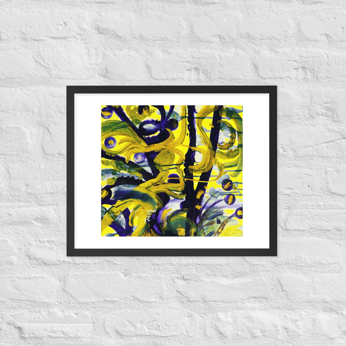 Sun and Water Framed Print