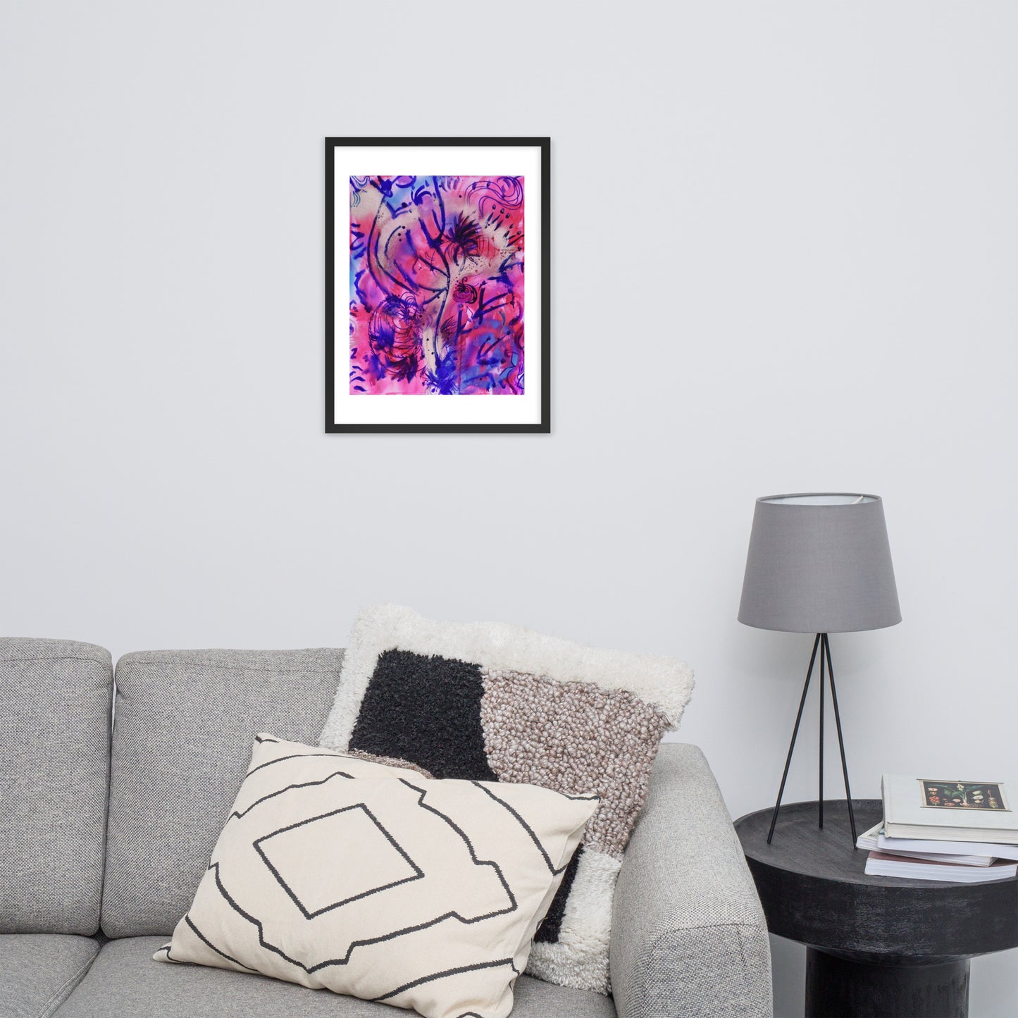 Polyphonic II Framed Matte Print