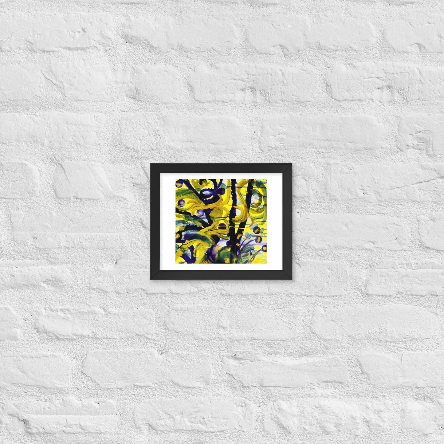 Sun and Water Framed Print