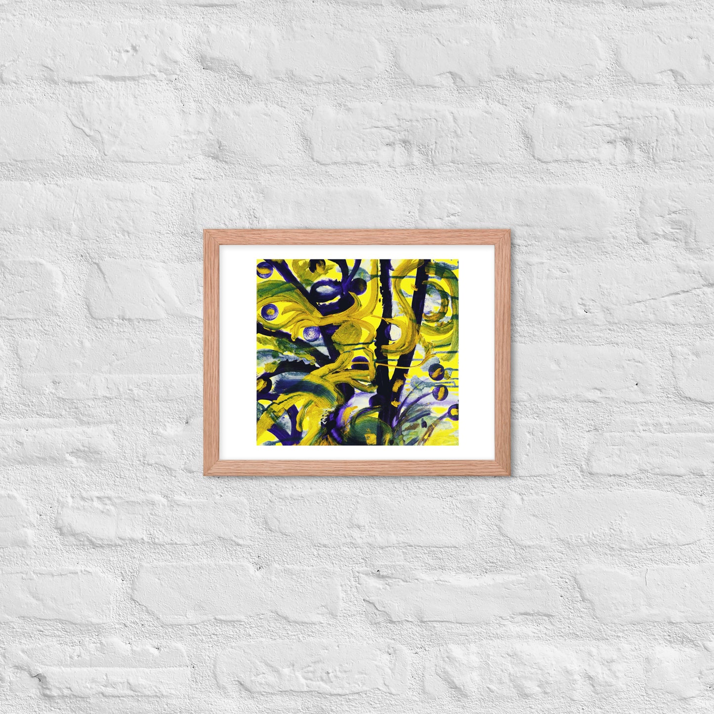 Sun and Water Framed Print