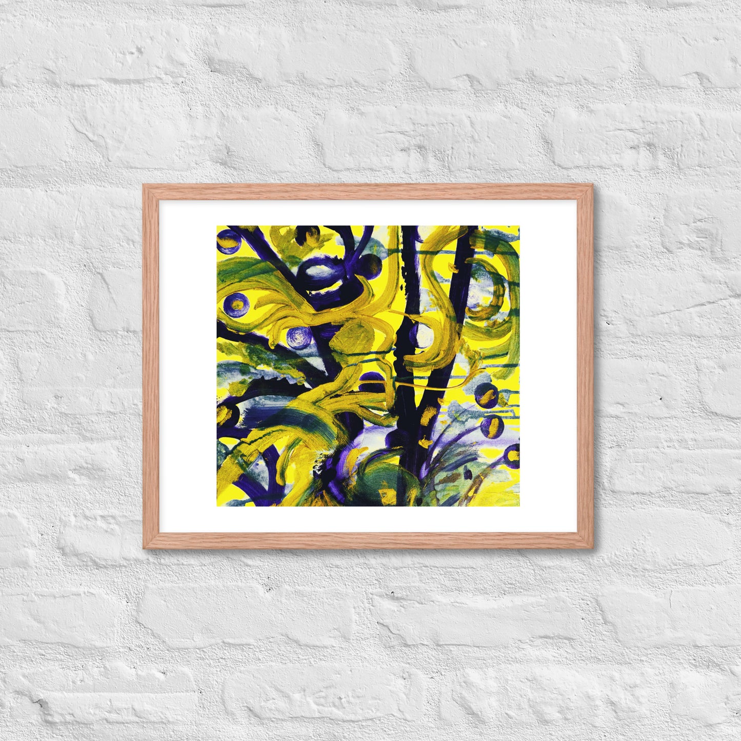 Sun and Water Framed Print