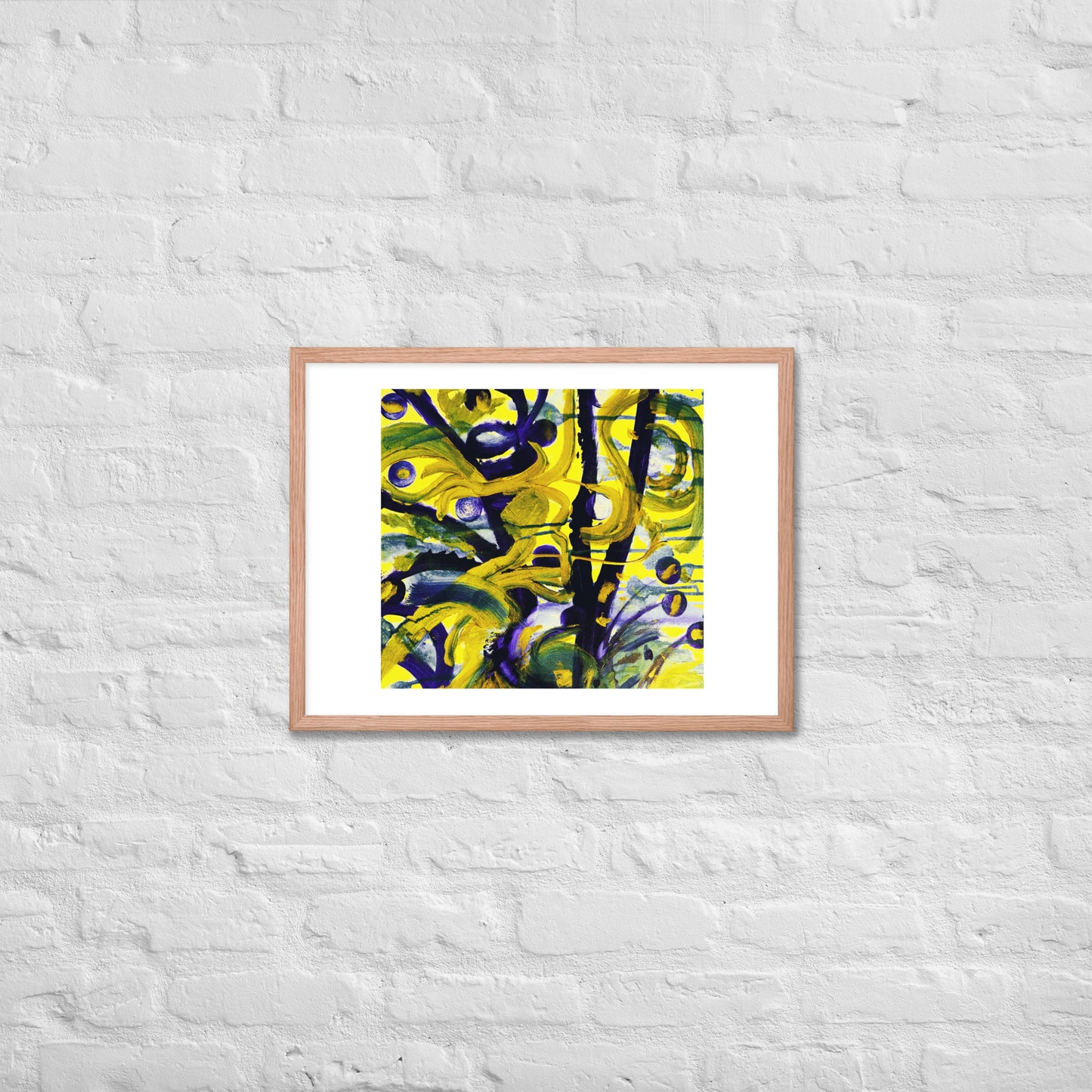 Sun and Water Framed Print