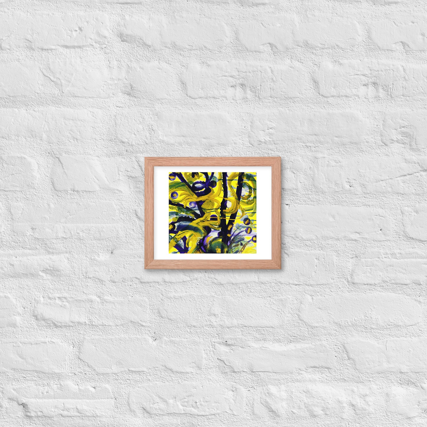 Sun and Water Framed Print