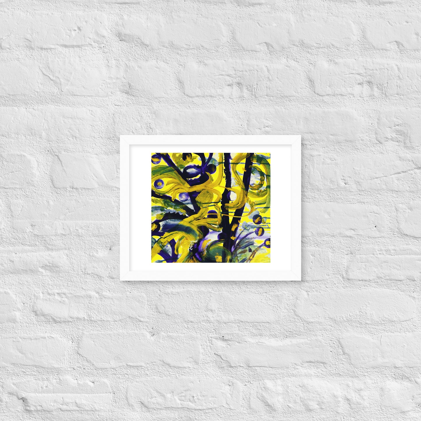 Sun and Water Framed Print