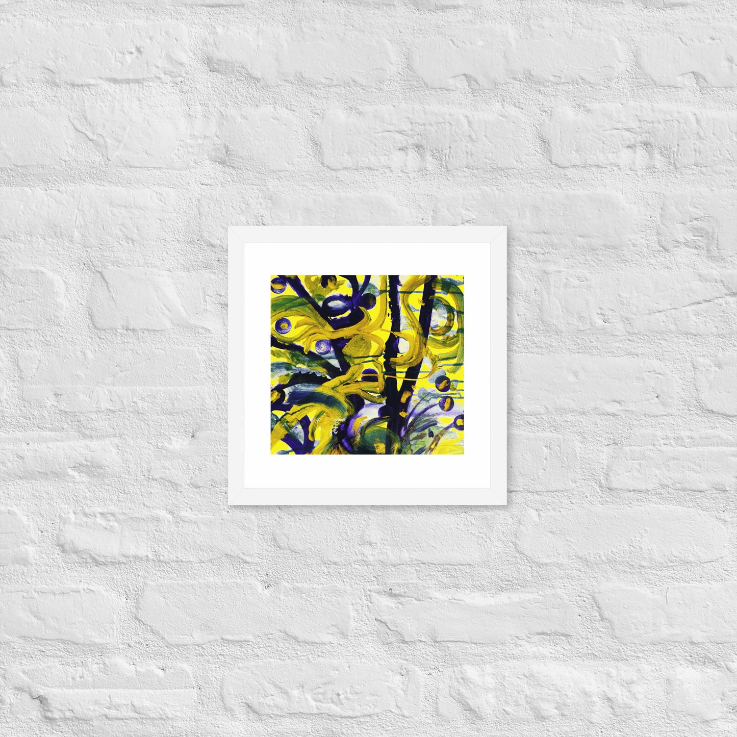 Sun and Water Framed Print