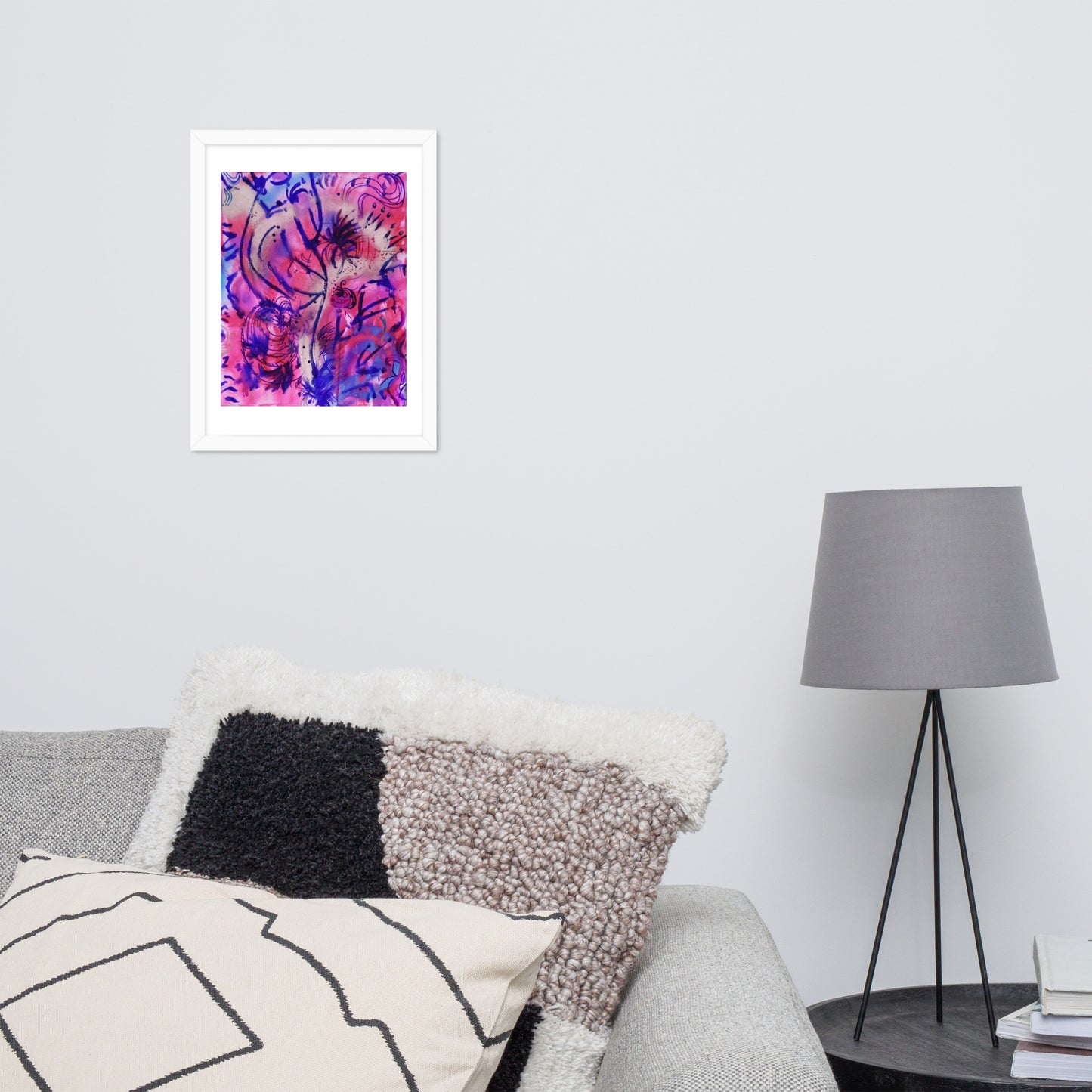 Polyphonic II Framed Matte Print