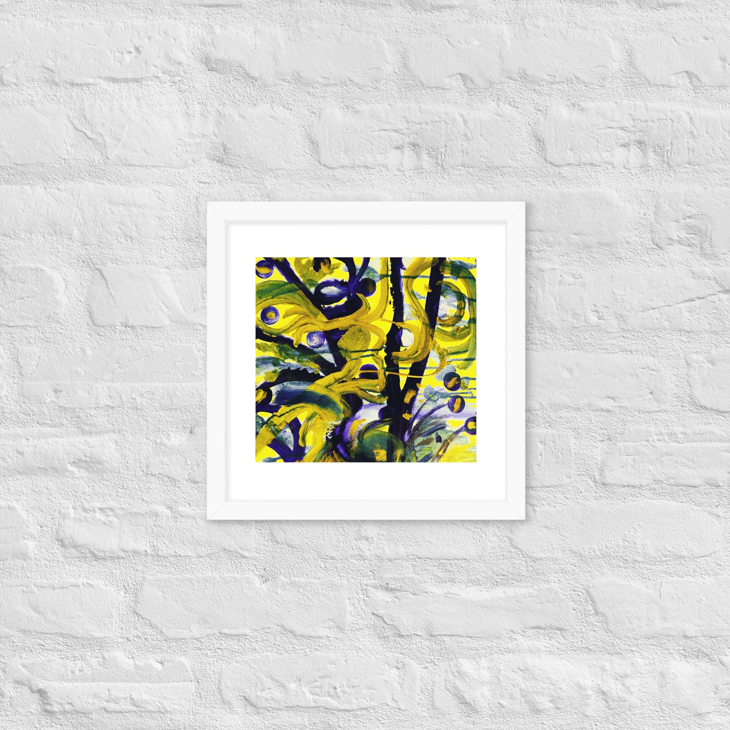 Sun and Water Framed Print