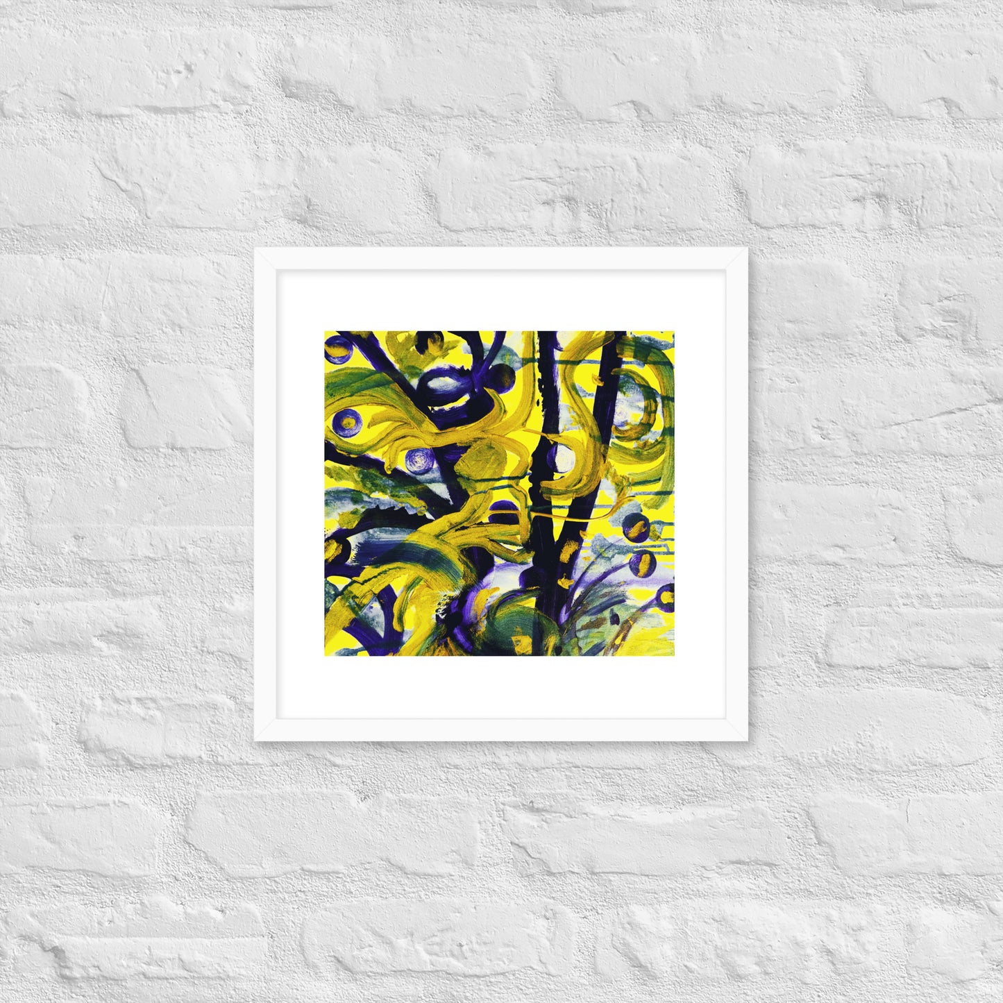 Sun and Water Framed Print