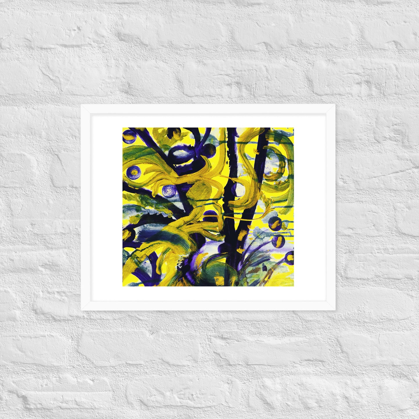 Sun and Water Framed Print