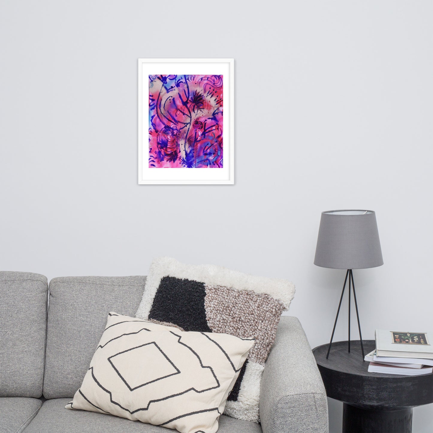 Polyphonic II Framed Matte Print
