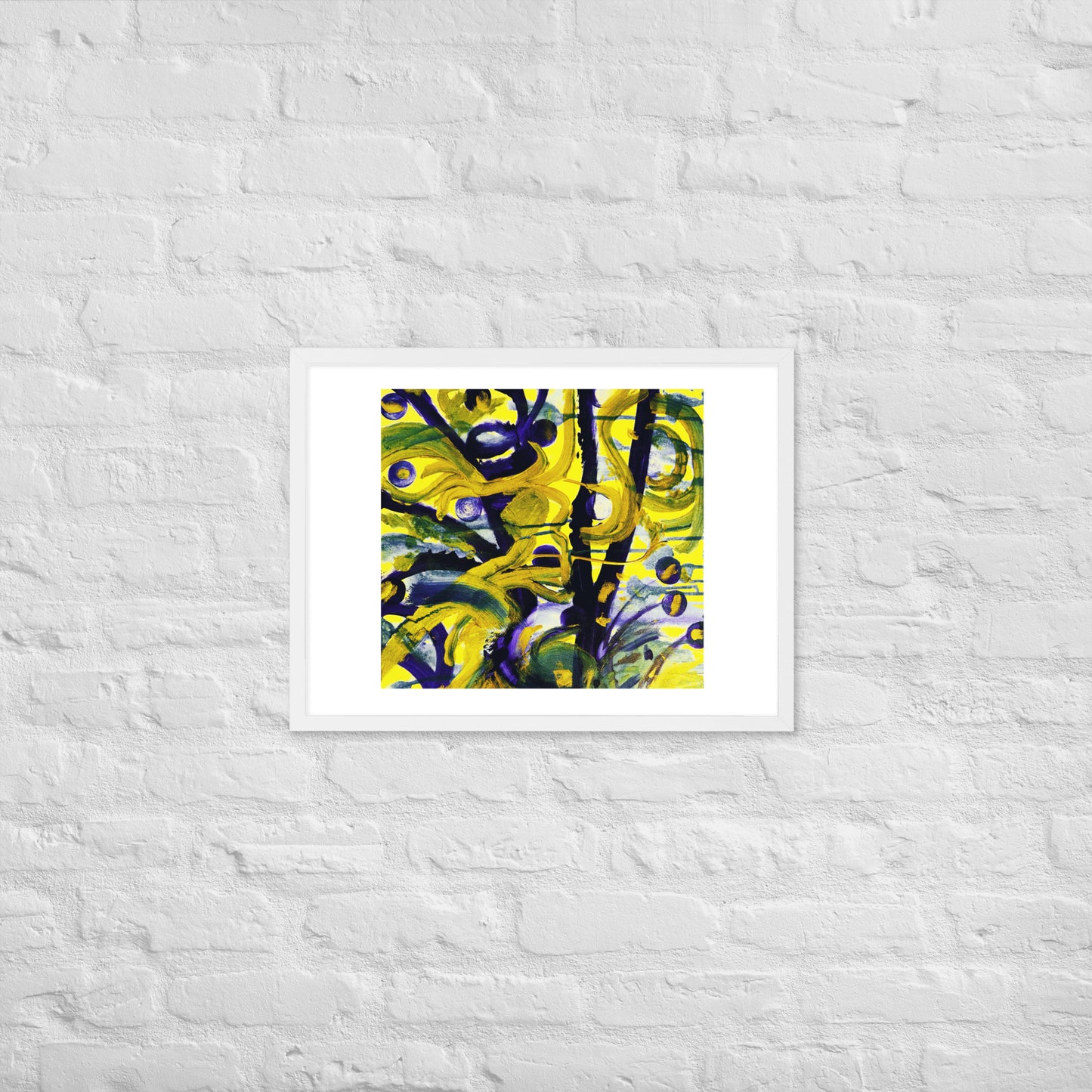 Sun and Water Framed Print