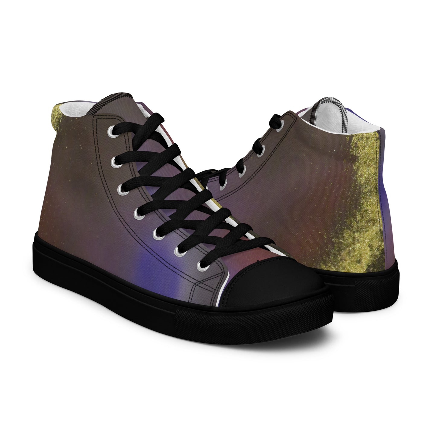 Shared Humanity Men’s High-Top Canvas Shoes