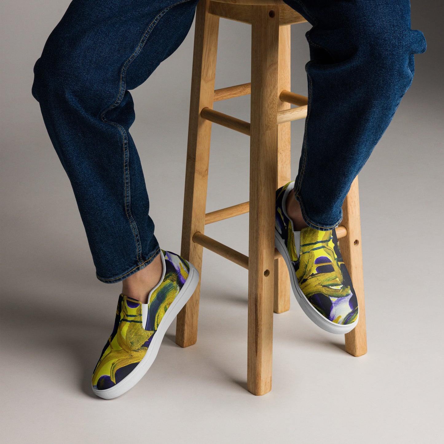 Sun and Water Men’s Slip-On Canvas Shoes