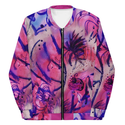 Polyphonic II Unisex Bomber Jacket