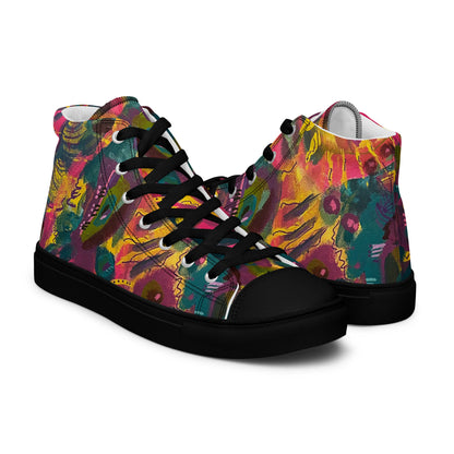 Emergence Men’s High-Top Canvas Shoes