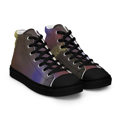 Shared Humanity Men’s High-Top Canvas Shoes