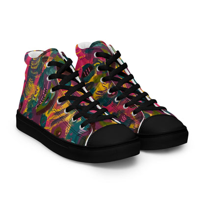 Emergence Men’s High-Top Canvas Shoes