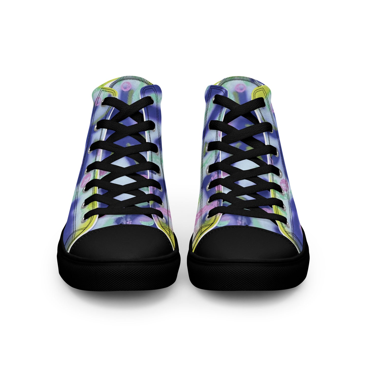 Wide-Eyed Women’s High-Top Canvas Shoes