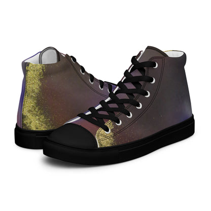 Shared Humanity Women’s High-Top Canvas Shoes