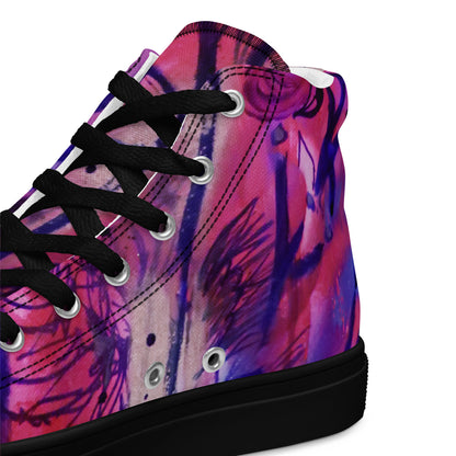 Polyphonic II B Women’s High-Top Canvas Shoes