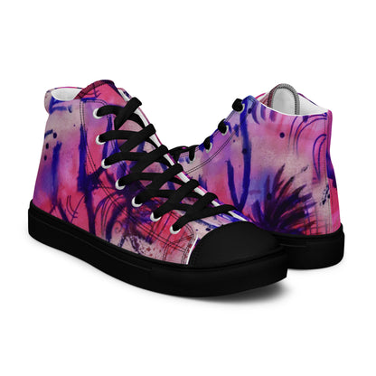 Polyphonic II B Women’s High-Top Canvas Shoes