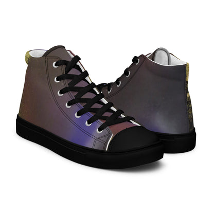 Shared Humanity Women’s High-Top Canvas Shoes