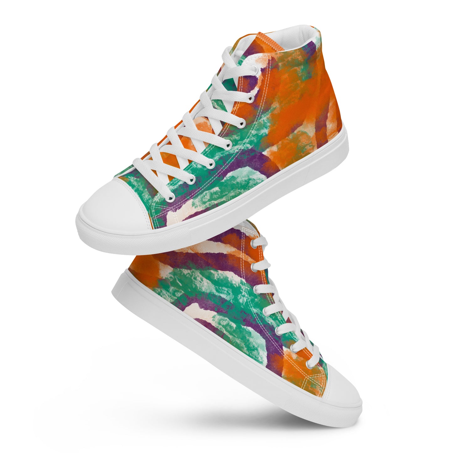 Zen Glow Women’s High Top Canvas Shoes