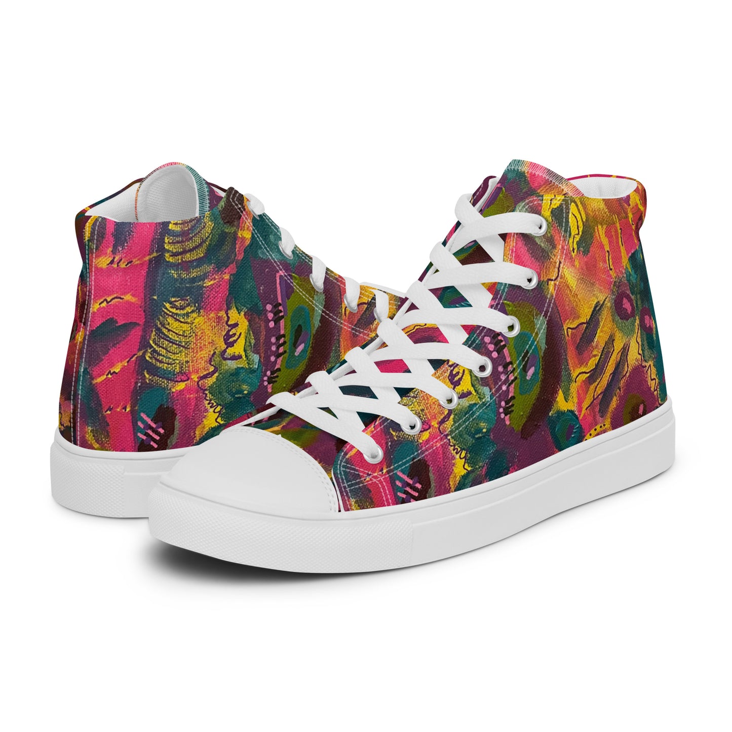 Emergence Women’s High-Top Canvas Shoes