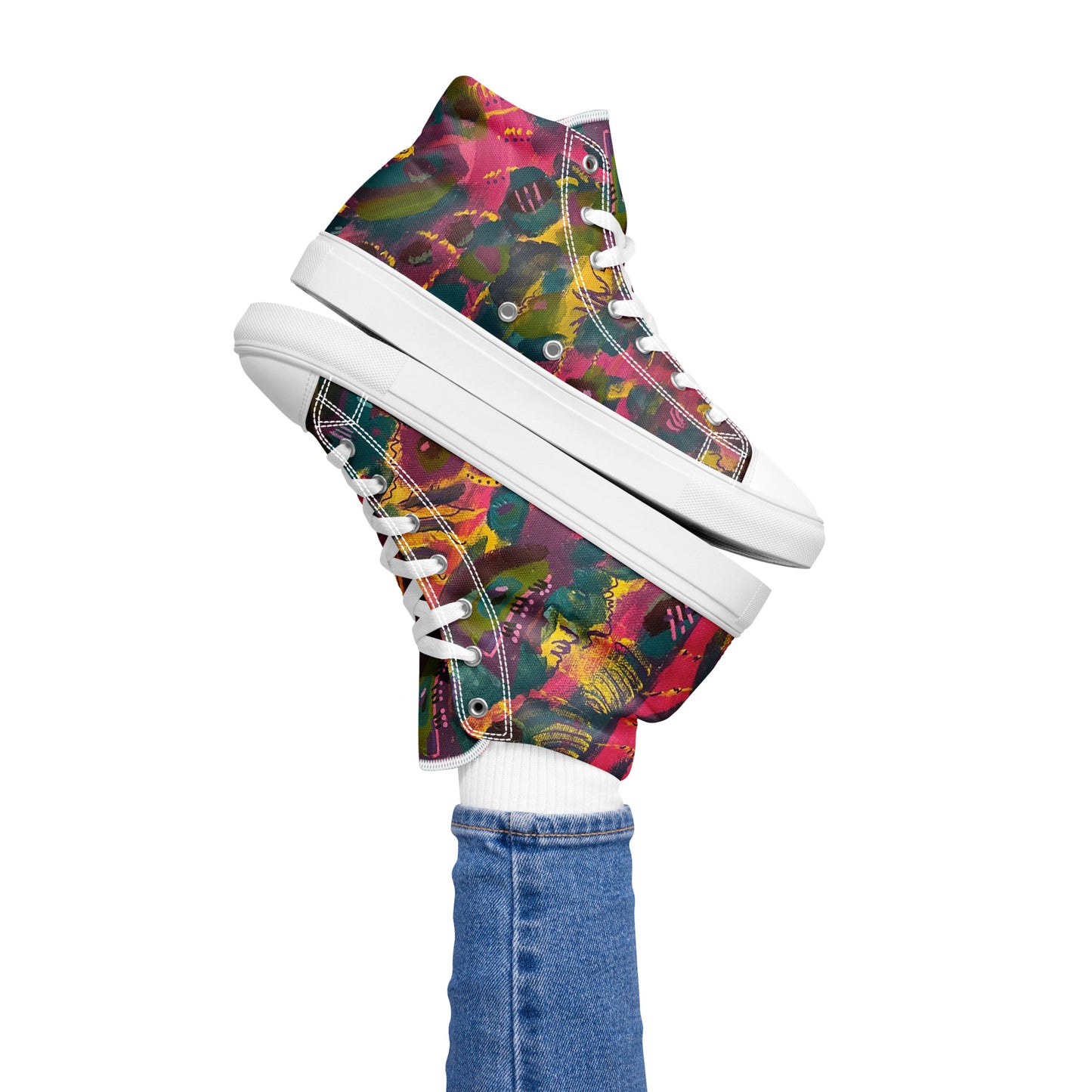 Emergence Women’s High-Top Canvas Shoes