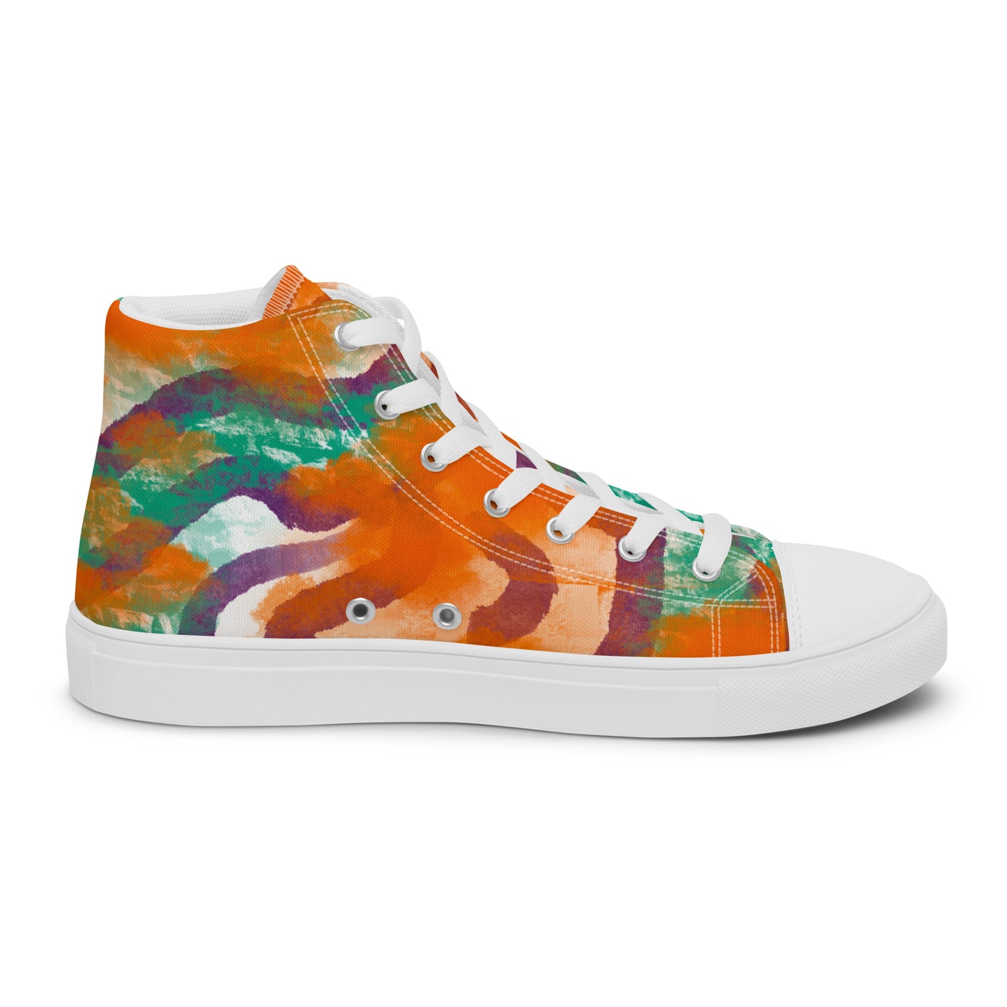 Zen Glow Women’s High Top Canvas Shoes