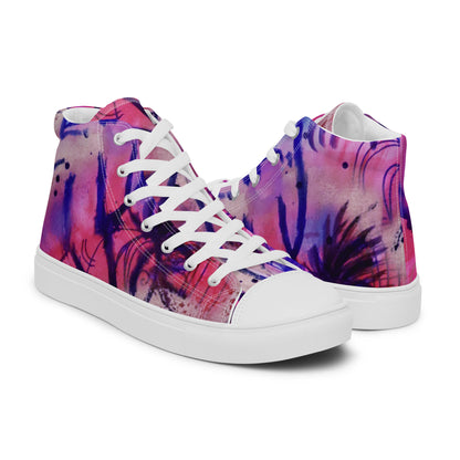 Polyphonic II Women’s High-Top Canvas Shoes