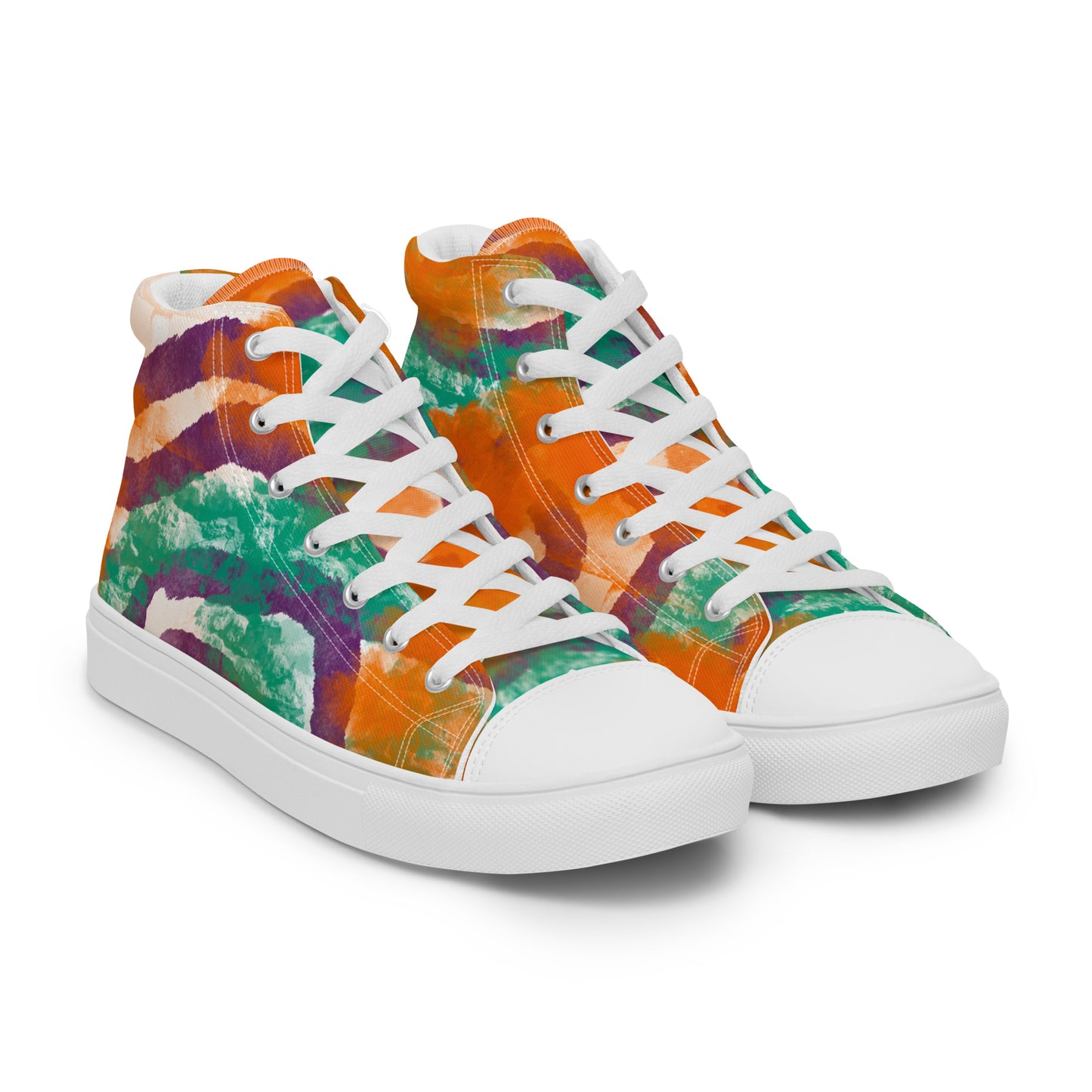 Zen Glow Women’s High Top Canvas Shoes