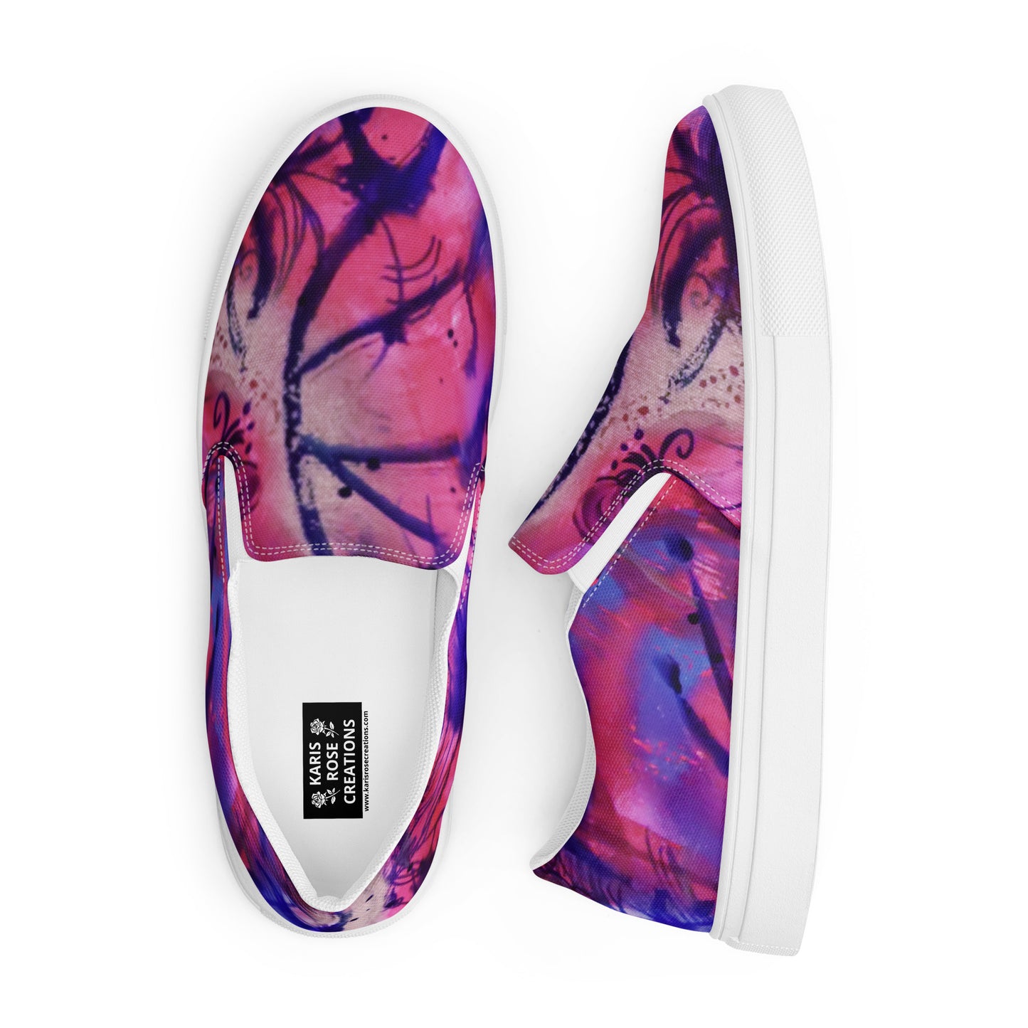 Polyphonic II Women’s Slip-On Canvas Shoes