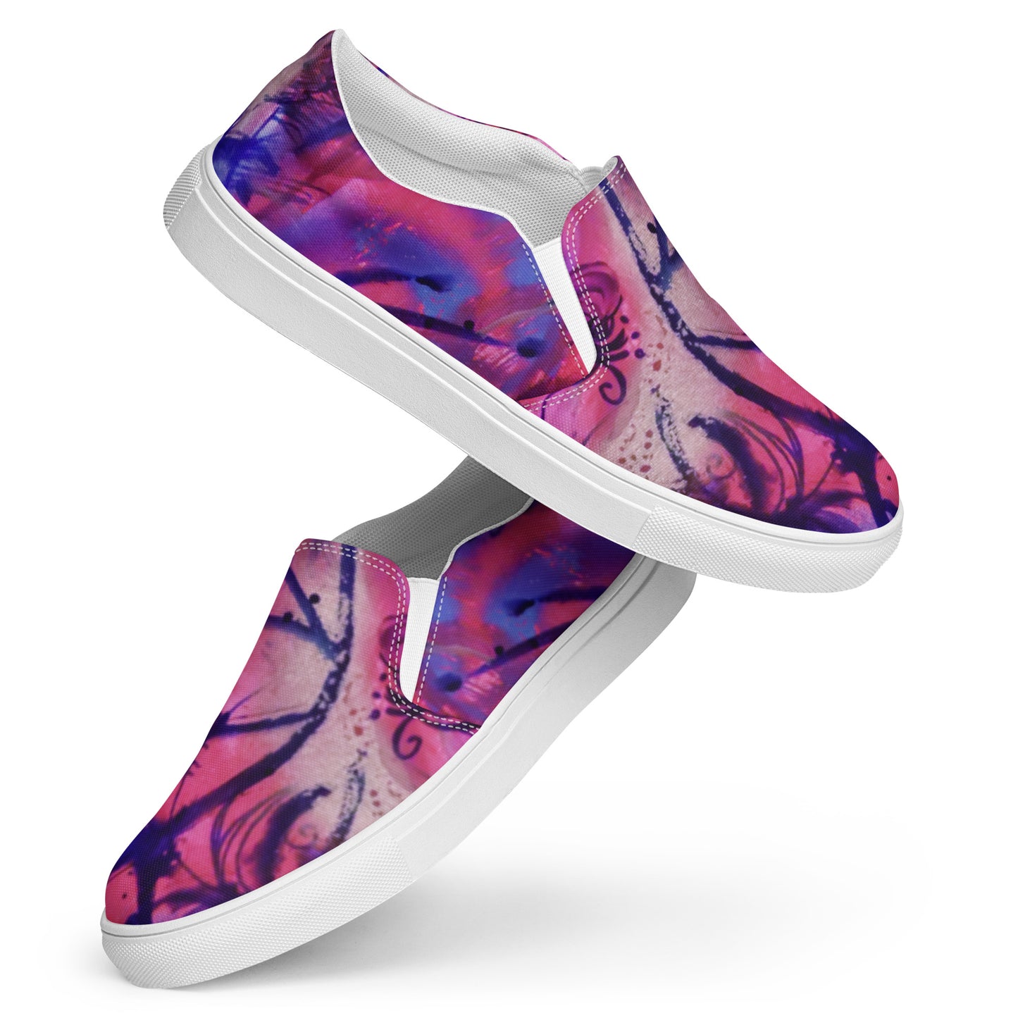 Polyphonic II Women’s Slip-On Canvas Shoes