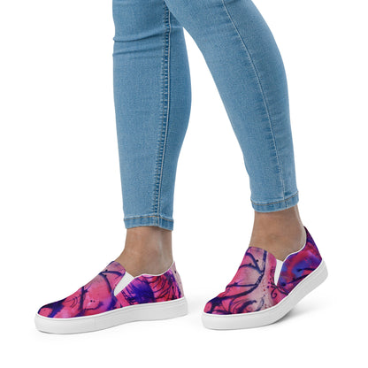 Polyphonic II Women’s Slip-On Canvas Shoes