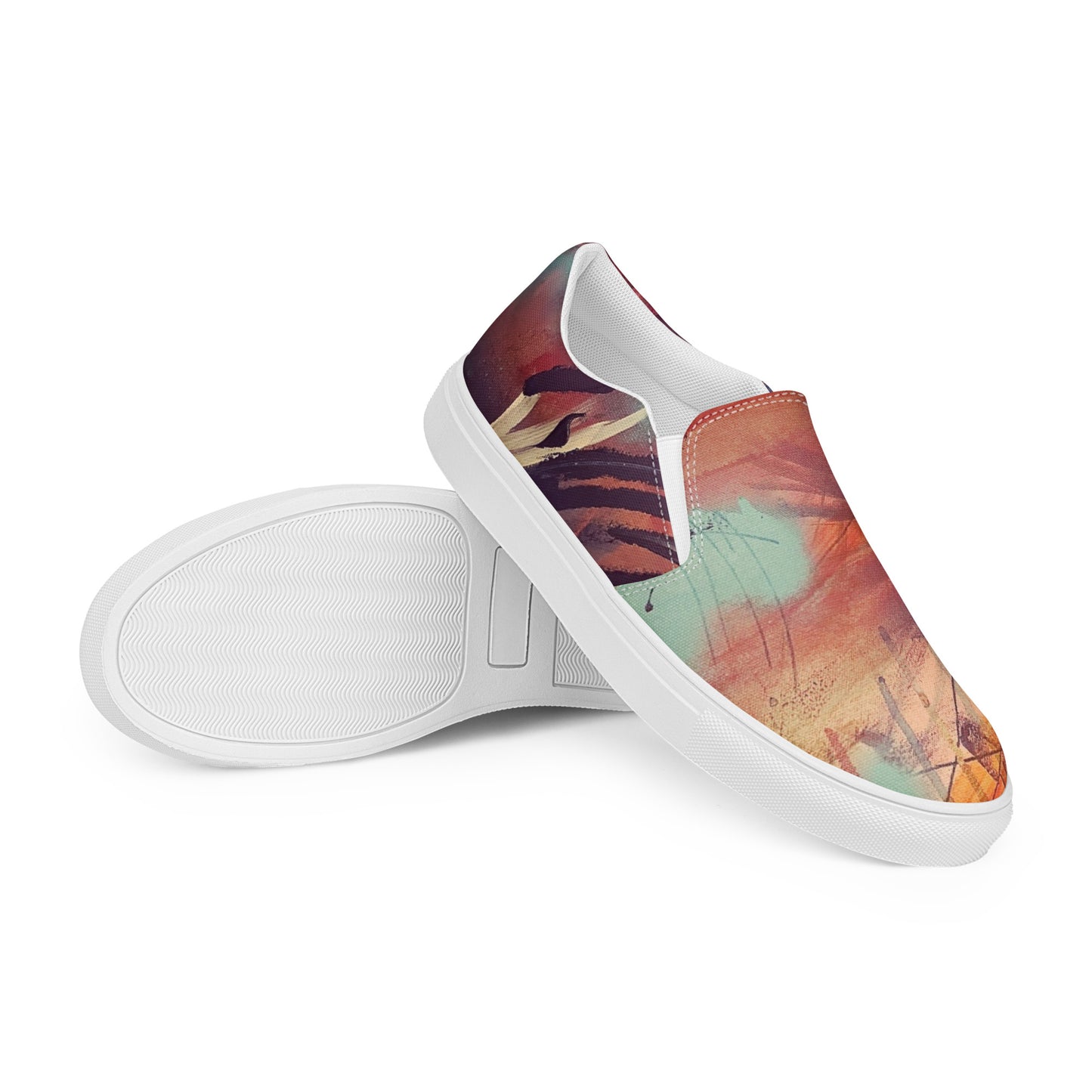 Eye of the Beholder Women’s Slip-On Canvas Shoes